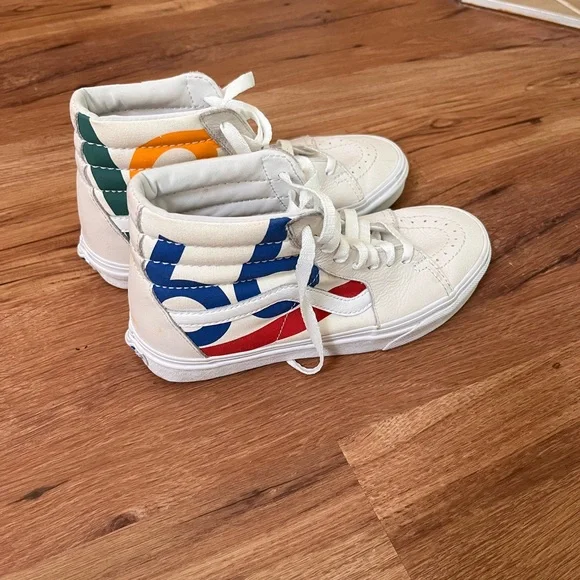 Vans | Shoes | Vans Sk8 Hi Deck Club Size 5 Euc | Poshmark display picture 2